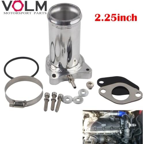57MM 2.25inch EGR Valve Replacement Pipe For VW 1.9 TDI 130/160 BHP Diesel EGR Delet Kit egr1112