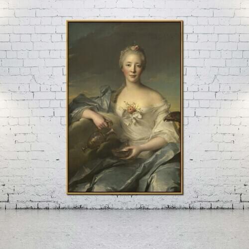 Artcozy Oil Canvas Painting hebe goddess of youth For Home Decoration Wall Art