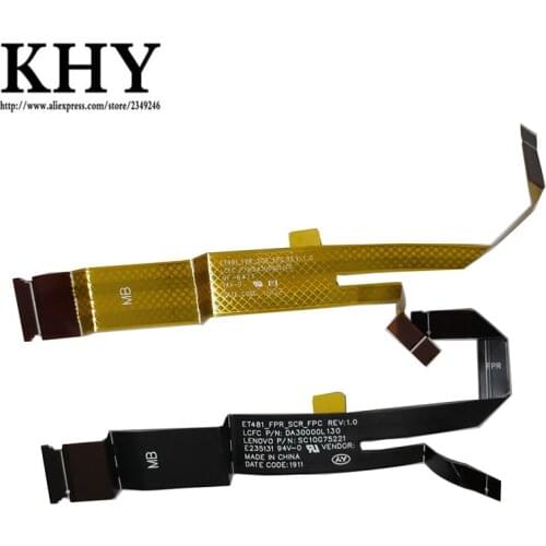Original FPR reader cable Fingerprint SCR FPC cable For Thinkpad T480S 01LX987 01LX988 SC10G75221 SC10G75222