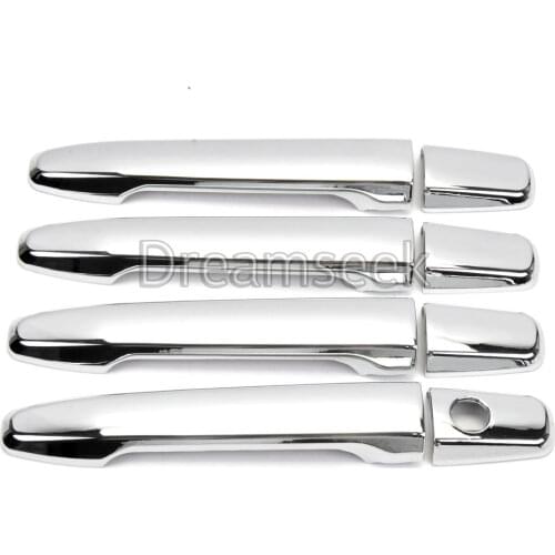 Exterior Door Handle Cover Trim for Mitsubishi Outlander / Lancer 2008-2020 Chrome Molding Styling
