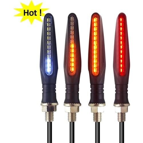 The Newest Motorcycle LED Turn Signal universal led taillights Flasher Indicator Blinker FOR triumph bonneville suzuki sv bajaj