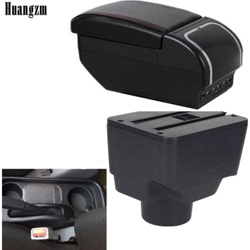For Hyundai Elantra XD armrest box central Store content Storage box with cup holder ashtray 9 USB interface