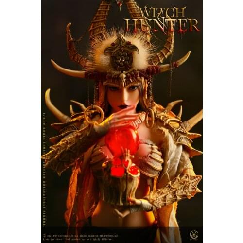 Pre-sale Item WH001 WH002 WH003 1/6 Witch and Demon Hunter Blood Shaman Afar Action Figure Full Set For Collection