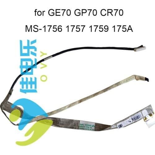 LVDS LCD Cable K19 3040026 H39 For MSI GE70 GP70 CR70 MS 1756 1757 1759 175A connector cables K19 3040081 H39 Video screen line