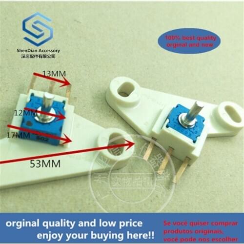 1pcs 100% new and orginal TOCOS rvq121 12V 502 5K ceramic potentiometer with plate pps-gf40 360 rpm