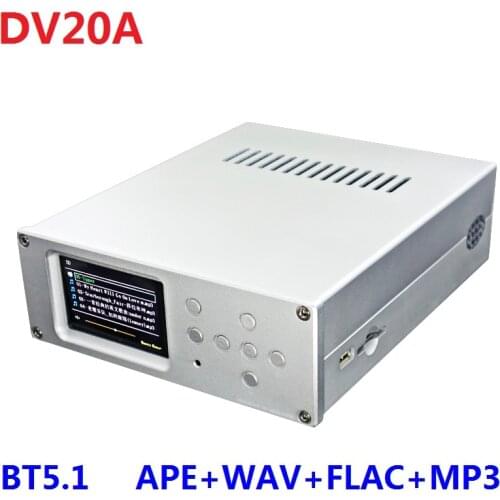 2019 New Breeze Audio DV20A Digital Audio Decoder AK4495+BT5.0 Turntable Lossless Music Player Support WAV MP3 APE LCD Display