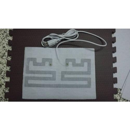 NEW 3pcs 5V USB 20*14cm heating plate heating sheet for warm feet hand warmer mouse pad