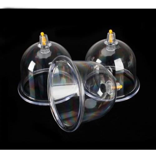 4PCS Large Household Vacuum Fire Tank Full Large Tank Moisture Suction Cup Non-glass (buy 20pcs send gift cupping gun)