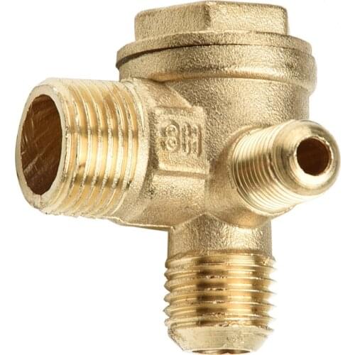 Air Compressor Accessories Air Pump Check Valves Gold Brass Cut-off Valve Replacement Parts 10*14*16mm