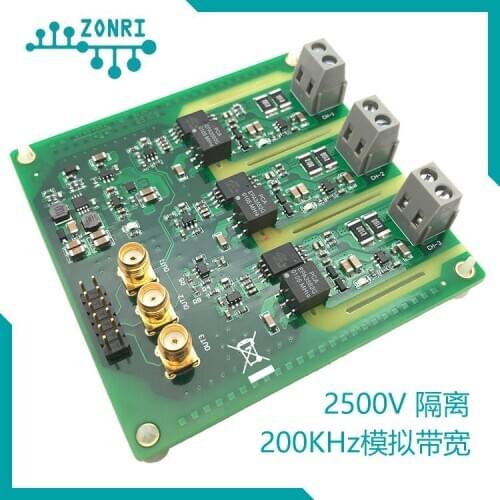 AMC1301 3-channel Isolation Current Acquisition Module 200KHz Bandwidth Analog Isolation of Three-phase Motor