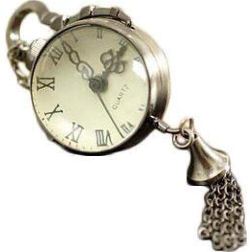 Antique Style crystal Ball Pocket Watch necklace Necklace Steampunk Jewelry pendants chain dial 2.7cm cheap wholesale Watch