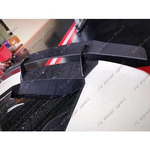 Car Accessories Carbon Fiber VRS VE Style Rear Spoiler Fit For 2014-2019 Huracan LP610-4 & LP580-2 Coupe Spyder Trunk GT Wing