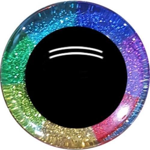 Safety animal plastic eyes doll making supply colorful eyes DIY accessories 3D eyes Stuffed Doll glitter eyes amigurumi crochet