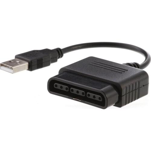 KPHRTEK NEW 1PC For Sony PS2 to PC/PS3 Adapter Cable Converter USB2.0 Game Pad Controller Hot