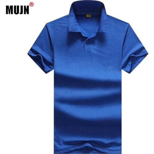 MUJN Short Sleeve Polos For Men