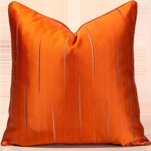 Orange Hug Pillowcase High Quality Polyester Sofa Cover Cushion Cover Simple Fashion Printing Pillowcase