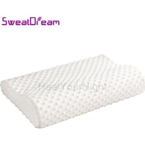 Memory Foam Pillow Orthopedic Pillow Slow Rebound Neck Protection Soft Pillow Massage Cervical Health Care Pillow Bedding Pillow