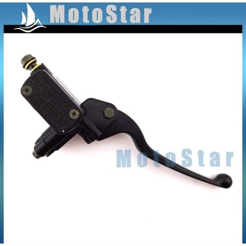 Alloy Front Master Cylinder Hydranlic Right Handle Brake Lever Assembly For Dirt Pit Trail Motor Bike Motorcycle ATV Quad