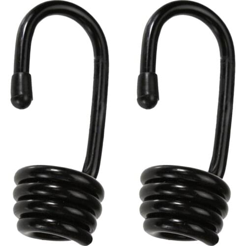 Spiral Hook, Steel Hook Coated With Plastic, Expander Rope Rubber Cord Tensioner
