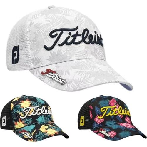 Environmental Printing Leisure Golf Hat Baseball Cap Golf Hat Sport Adjustable Cap
