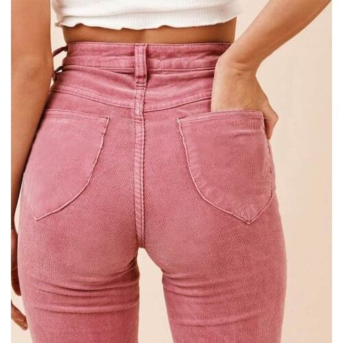 Yozihis Women's Corduroy Trousers