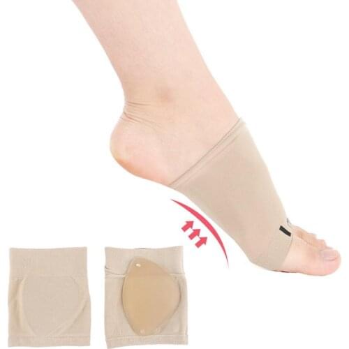 1 Pair Plantar Fasciitis Arch Support Sleeve Cushion Heel Spurs Heel Neuromas Flat Feet Massage Orthotic Insole Pad