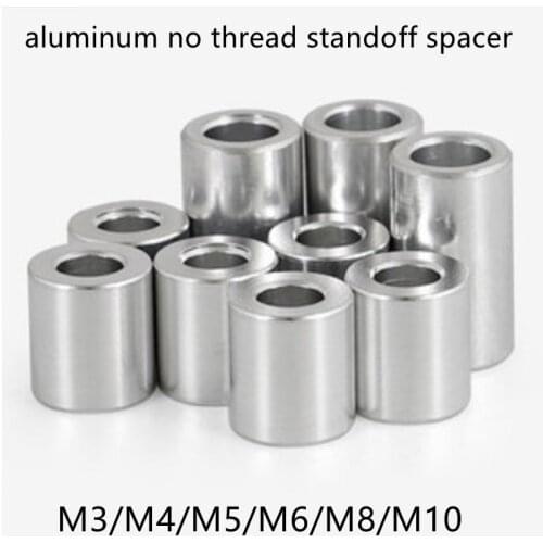 10pcs Aluminum Bushing Gasket m3 m4 m5 m6 M8 m10 aluminum flat washer gasket