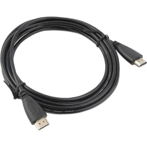 10FT 1.4V Thin HDMI-compatible Male to HDMI-compatible Male Cable M/M for 3DTV DVD HDTV Stereo Coaxial Cables Combination ONLENY