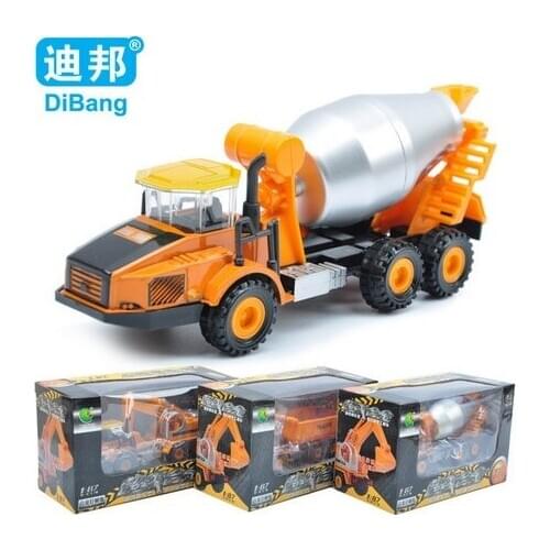 2016 Classic Alloy Toy Engineering Car Models Dump-car Dump Truck excavate Car Toys For Boy Child