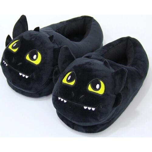 2020 Winter Flats Warm Soft Indoor Slippers Women Men Plush Halloween Demon Cute Funny Poop Home Flats Non-Slip Walking Shoes