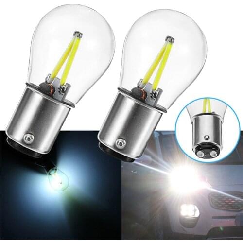 Bostar 2pcs 1157/1156 BAY15D Light 2.5W Car Reverse Backup Stop Brake Parking Tail Light Bulb #281142