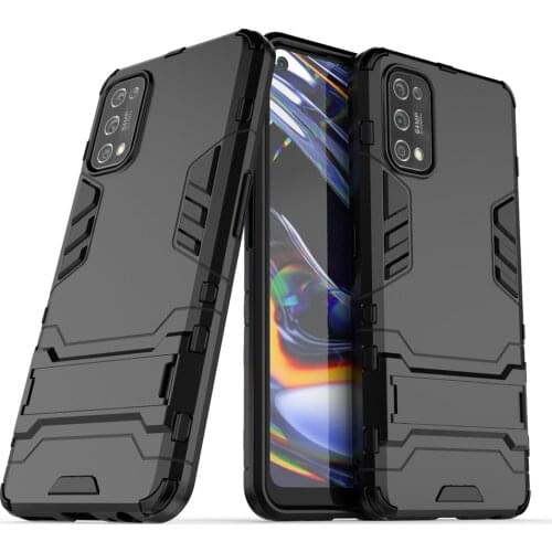 Kickstand Case For Oppo Realme 7 Pro Case Shockproof Armor TPU + PC Cover For Oppo Realme 7 X7 Pro Realme 7 Realme7 7pro Coque