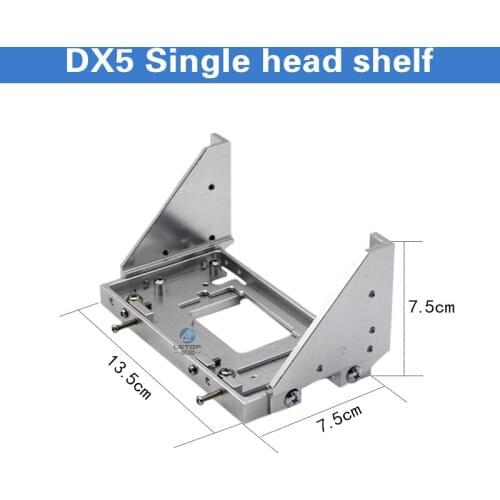 Dx5 single head shelf LETOP Mater Frame for dx5 printhead