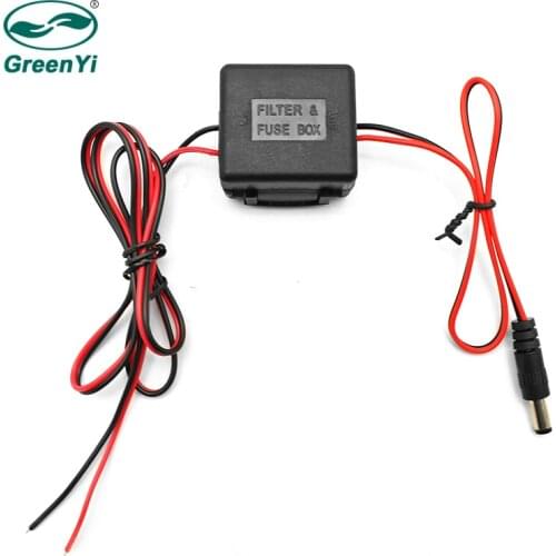 GreenYi DC 12-30V To DC 12V 5A Car Voltage Converter Box For Auto LCD Monitor and Vehicle Rear V