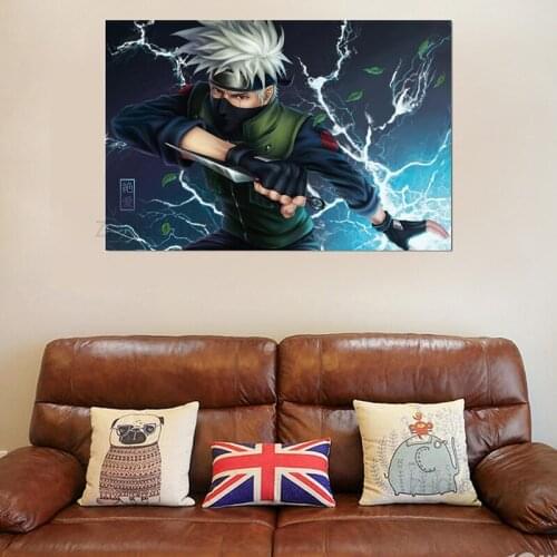 Kakashi Hatake HD-N-T Poster Japanese Manga Wall Art Anime Poster Prints Inch Room Art Decor