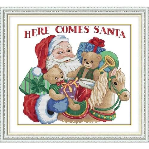 Counted Cross Stitch Kits Joy Sunday 11CT 14CT Patterns DIY Christmas Decorations for Home Chinese Handmade Embroidery Gift Sets