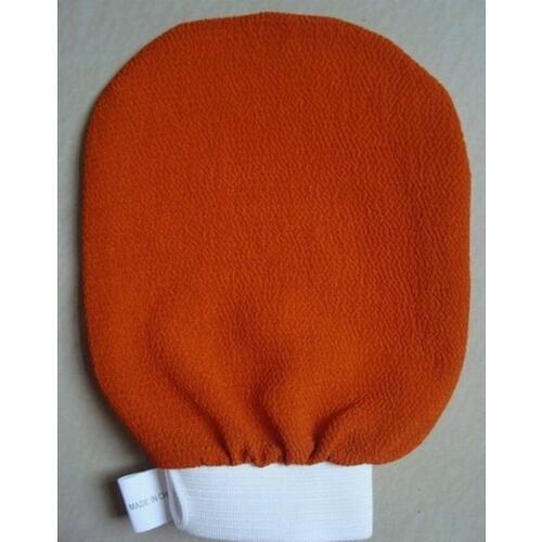 200 pcs orange kessa glove, turkish hammam scrub mitt,exfoliating scrub mitt bath glove skin towel korea glove lin2172