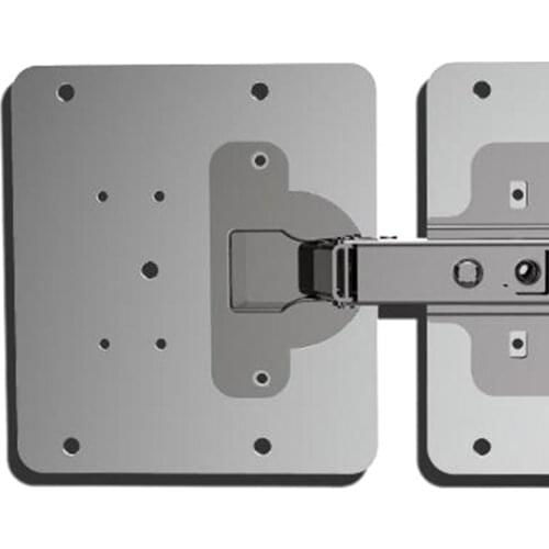 Cabinet Hinge Repair Plate Practical Rust Resistant Stainless Steel Furniture Cupboard Hinge Repair Mount door drawer window