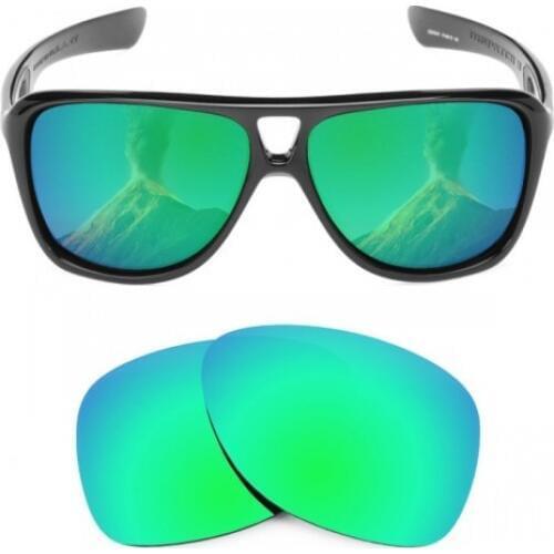 MRY POLARIZED Replacement Lenses for Oakley Dispatch 2 Sunglasses Emerald Green