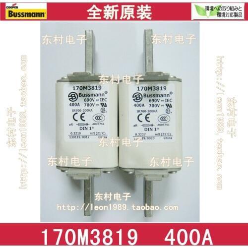 US BUSSMANN Fuse 170M3819 170M3819D 400A 690V / 700V fuse