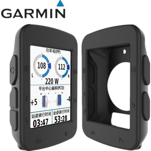 Bicycle Silicone Protective Cover For Garmin Edge 520 Cycling Computer GPS Silicone Rubber Protect Case Shell Free Shipping
