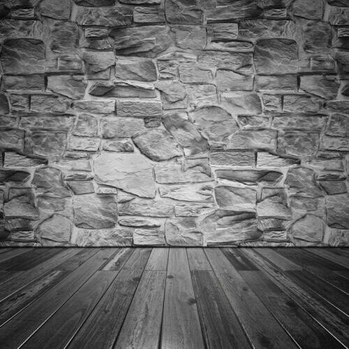 TR real dark grey brick wall photography backdrops newborn 5ft x7ft dark wood floor photo background for photo studio kids props