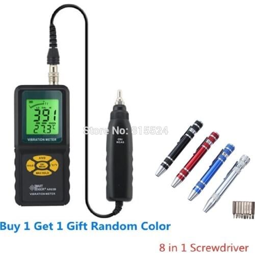 Smart Sensor AR63B Digital Precision Vibration Meter ,Vibration Gauge ,Vibration Analyzer
