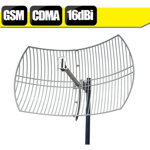 16dBi High Gain GSM 900mhz CDMA 850mhz External Grid Antenna N Female Connector Outdoor Antenna For Cell Phone Signal Booster