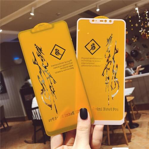 2PCS 6D Full Cover Glue Tempered Glass for Xiaomi Redmi Note 8 Pro 8T Screen Protector for Xiaomi Redmi 8 8 A Protective Film