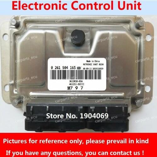 0261S04380 3612010-05W M7.9.7 ECU Electronic Control Unit 0261S04166 3612010-05/0261S04165 3612010-W03/0261B08298 For Zotye Car