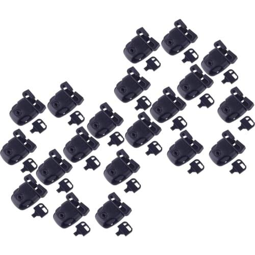20 Sets Spa Hot Tub Spring Set Lock Buckle Key Repair Kit Safety Latch Clip Cover for Bag Accessories