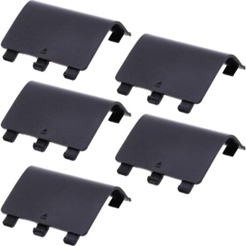 5x Replacement Battery Back Cover for -Xbox Series S X Wireless Controller, Battery Door Lid Repair Shell LX0B