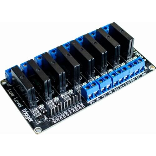 8 Channel 5V DC Relay Module Solid State low level SSR AVR DSP for