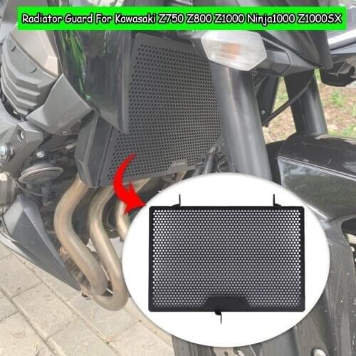 Motorcycle Accessories Radiator Protector Guard Grill Cover Cooled Cover For Kawasaki Z800 Z1000SX Ninja 1000 Z1000 Z750 Parts